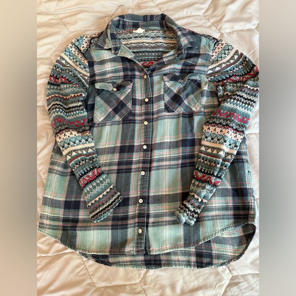 Tokyo Darling Long sleeve sweater flannel